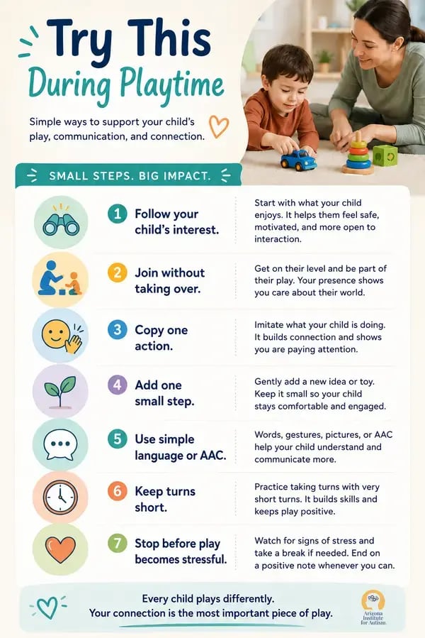 small steps during playtime can make a big impact