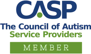 the council of autism service providers member logo the council of autism service providers member logo