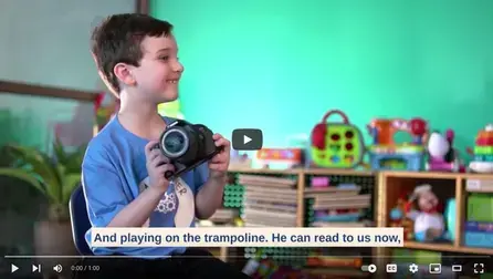 link - learner journey for children with autism video